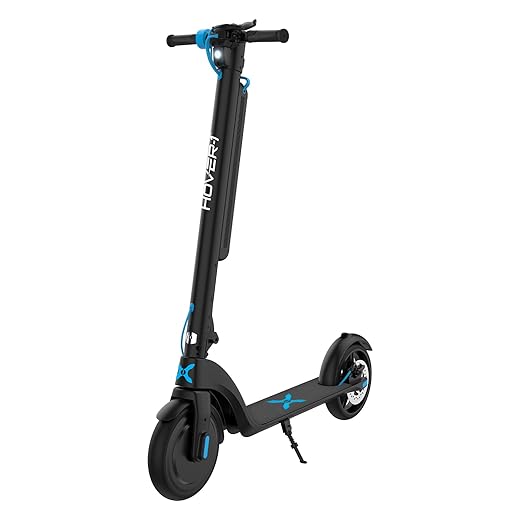 Hover-1 Highlander Pro Electric Folding Scooter | Top Speed 18MPH, Range 18 MI, Max Weight 264LBS, LCD Display, Hand Brake & Brake Light, 10" Air Tires, Commuter Scooter for Adults & Teens