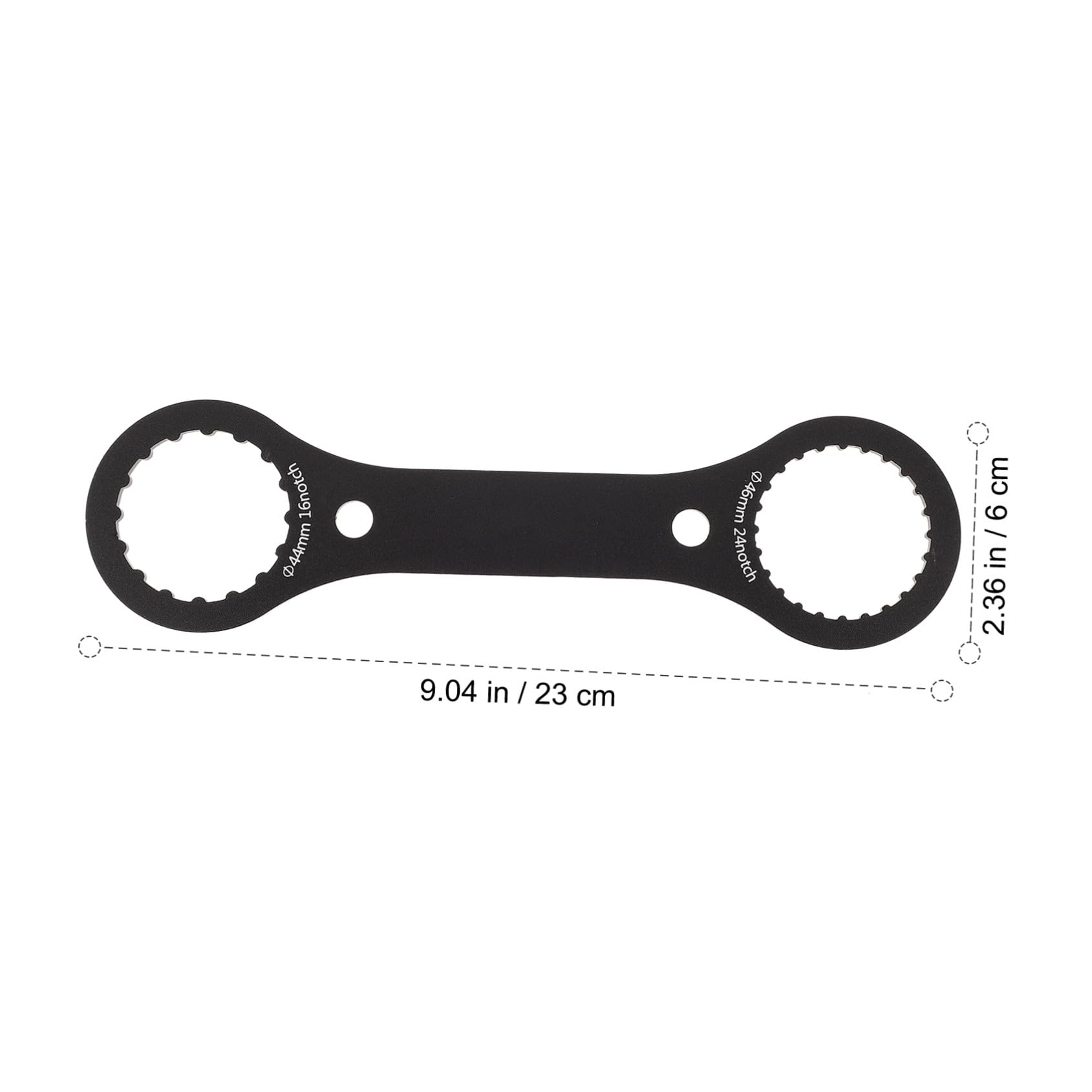 BESTonZON Strumento per Rimuovere la Bici Metter Il Fondo a Chiave per Bicicletta Ciclismo attrezzo Chiave per ASSE per Biciclette Chiave per Installazione Bici Black
