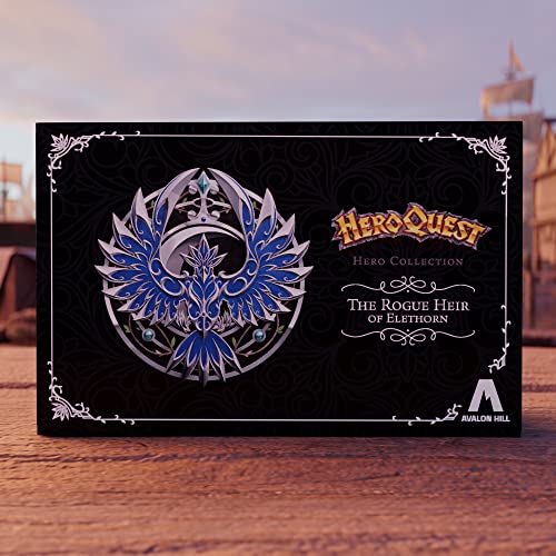 Hasbro Gaming Heroquest Hero Collection The Rogue Heir Of Elethorn Figures, Detailed Miniatures, Requires Heroquest Game System To Play, 14+ Years #TOP5