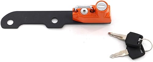 Miniatura 10 de GUAIMI Bloqueo de casco de motocicleta antirrobo para Kawasaki Z900 2017 y posterior - Negro