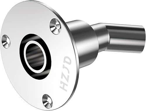 Miniatura 2 de HZJD Accesorio de escape a través del casco, 24mm de acero inoxidable 316, para calentadores de estacionamiento diésel (doblado)