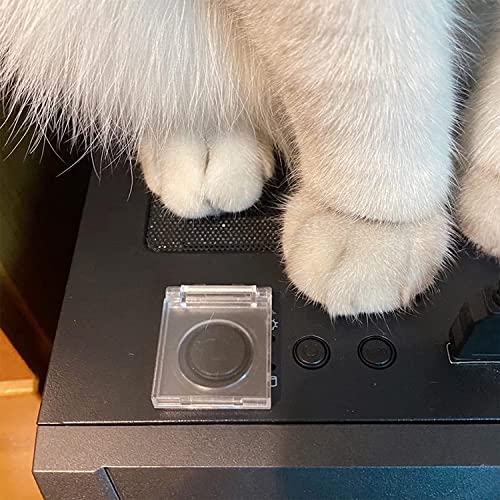Pc Power Button Cover Self-Adhesive - Power Switch Cover Rectangle 2Pcs With Stickers To Prevent Accidental Pressing For Computer, Light Pad, Tv, Dishwasher, Wash Machine (0.75") #TOP3