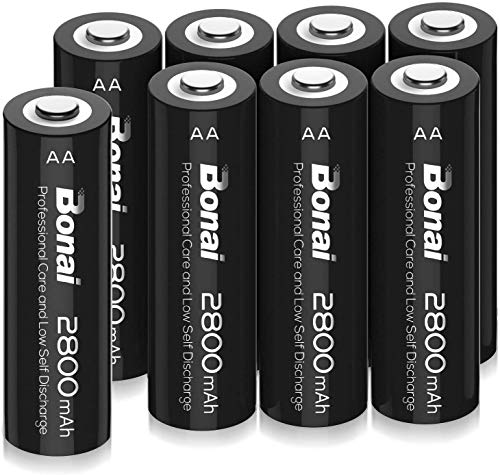 Piles NiMH Haute Capacité Granicell Kit 4 Piles AA 4 AAA Rechargeables - 2800 MAh Piles Rechargeables Nimh Granicell