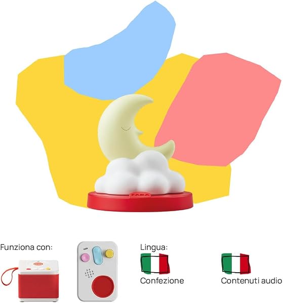 FABA Personaggio Sonoro – Storie della buonanotte – Storie e fiabe sonore per bambini e bambine 3-5 anni - Ascoltabile con FABA Raccontastorie e FABA+, gioco educativo versione italiana - 4