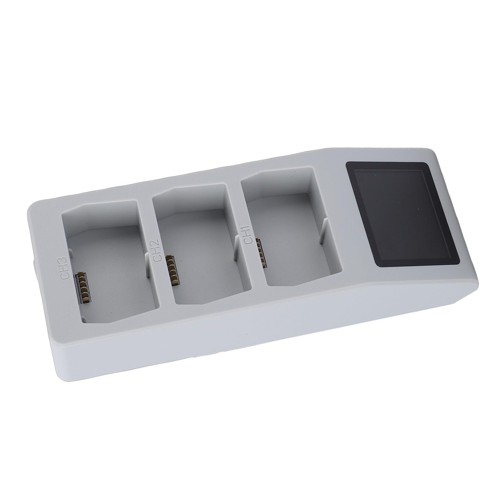 EMUKOEP Cargador de Batería para Dron Mini5pro Compacto con Pantalla LCD, Estación de Carga de 3 Baterías, Accesorio Portátil para Entusiastas de los Drones
