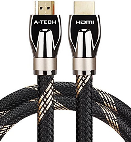 kpa-tech HDMI v2.0/1.4a Cable HDMI 10m ultra HD de alta velocidad,1080p,compatible con 3d,4K
