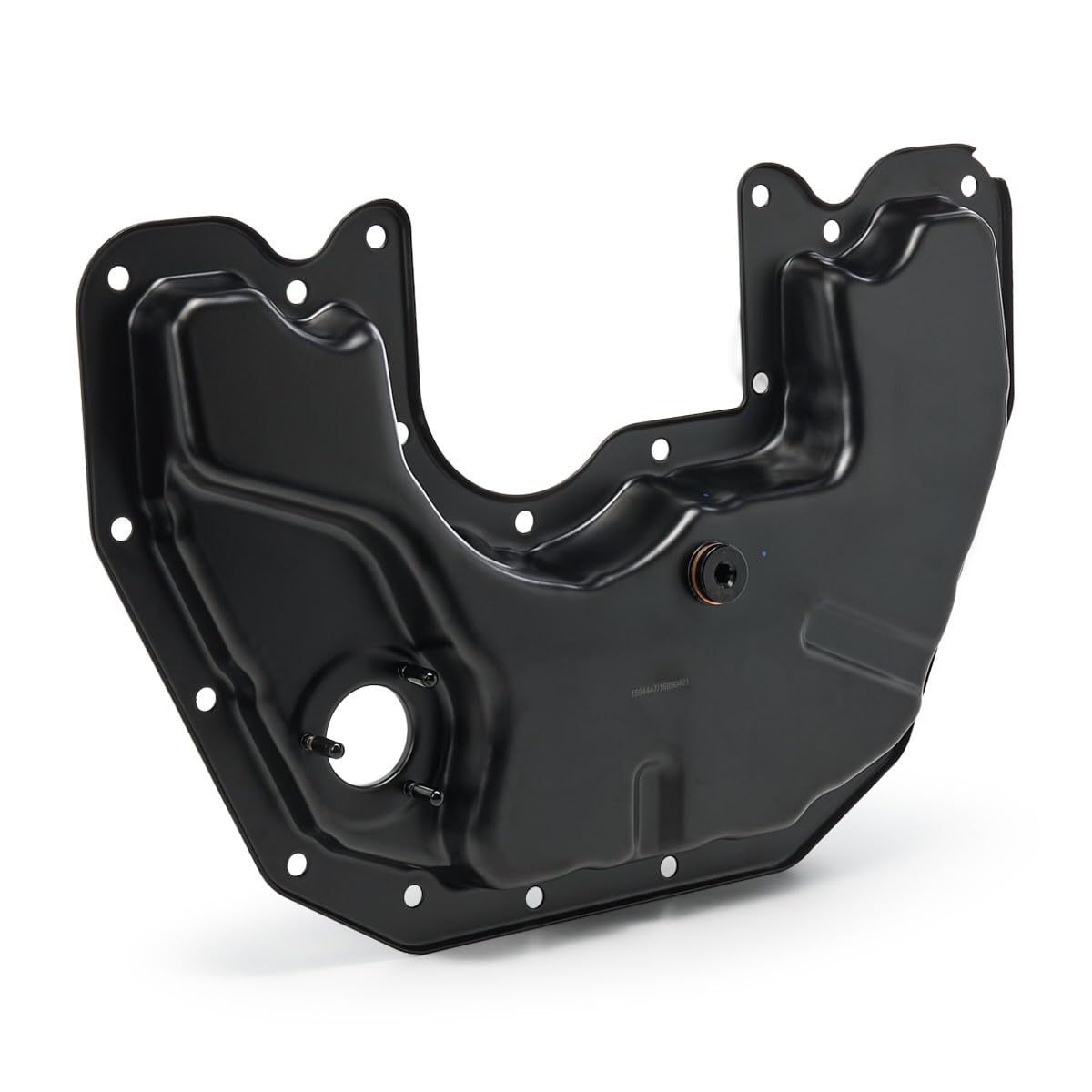 RIDEX 592O0186 Carter d'huile avec vis de vidange d'huile avec bague d'étanchéité avec filetage pour capteur du niveau d'huile sans joint de carter d'huile Compatible avec BMW 5 Berline E60