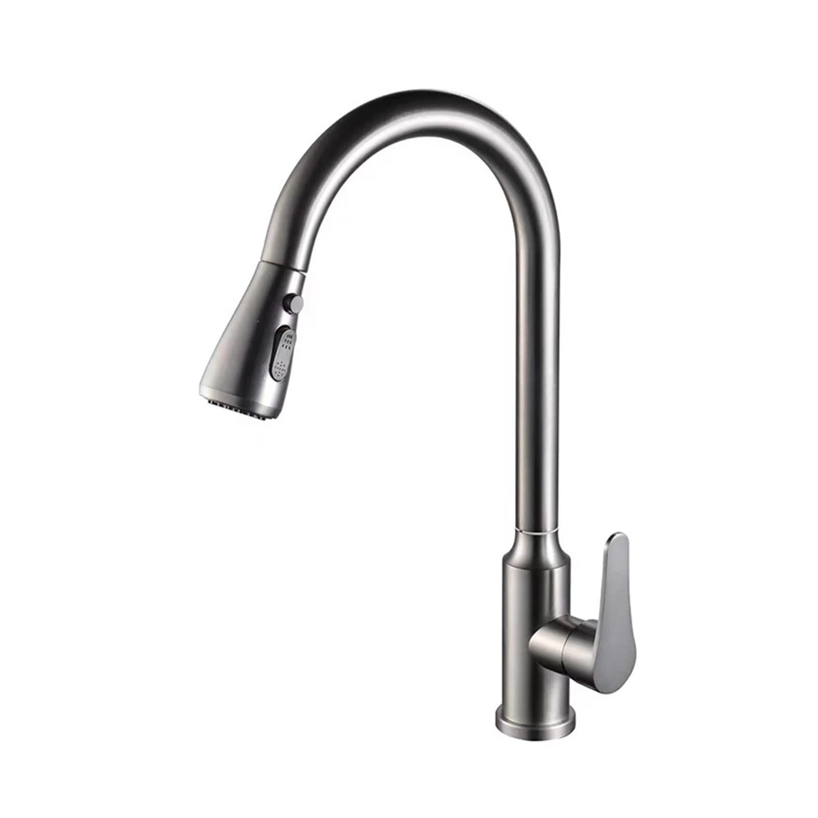 Mitigeur de cuisine extractible eau chaude et froide pour évier familial