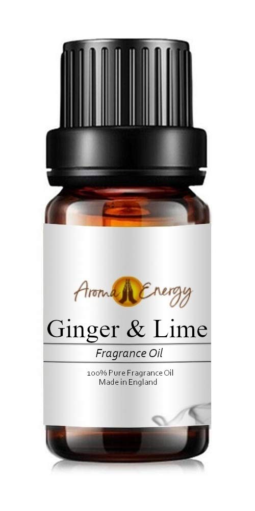 Pure Ginger & Lime Fragrance 50ml - For Aromatherapy Wax Melt, Reed Diffuser, Candle Making, Home Made Soap, Bath Bomb, Potpourri, Slime, Oil Burner