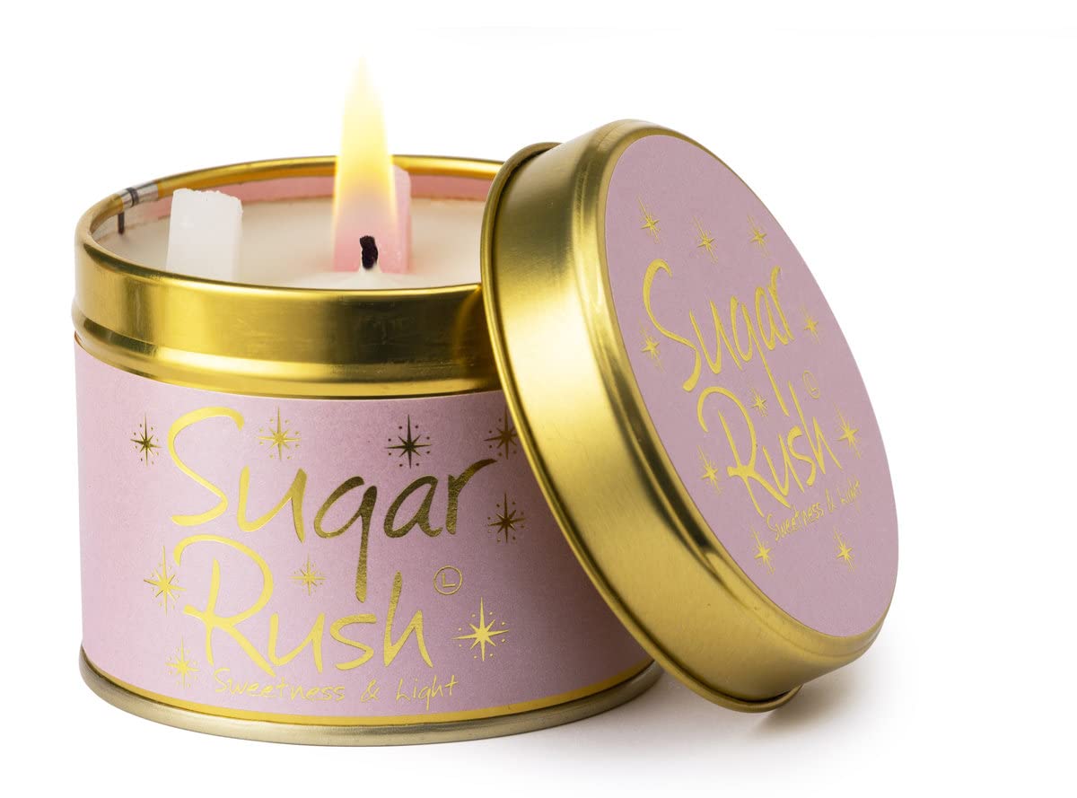 Lily-Flame Pink Lily Flame Sugar Rush Candle Tin - 245G