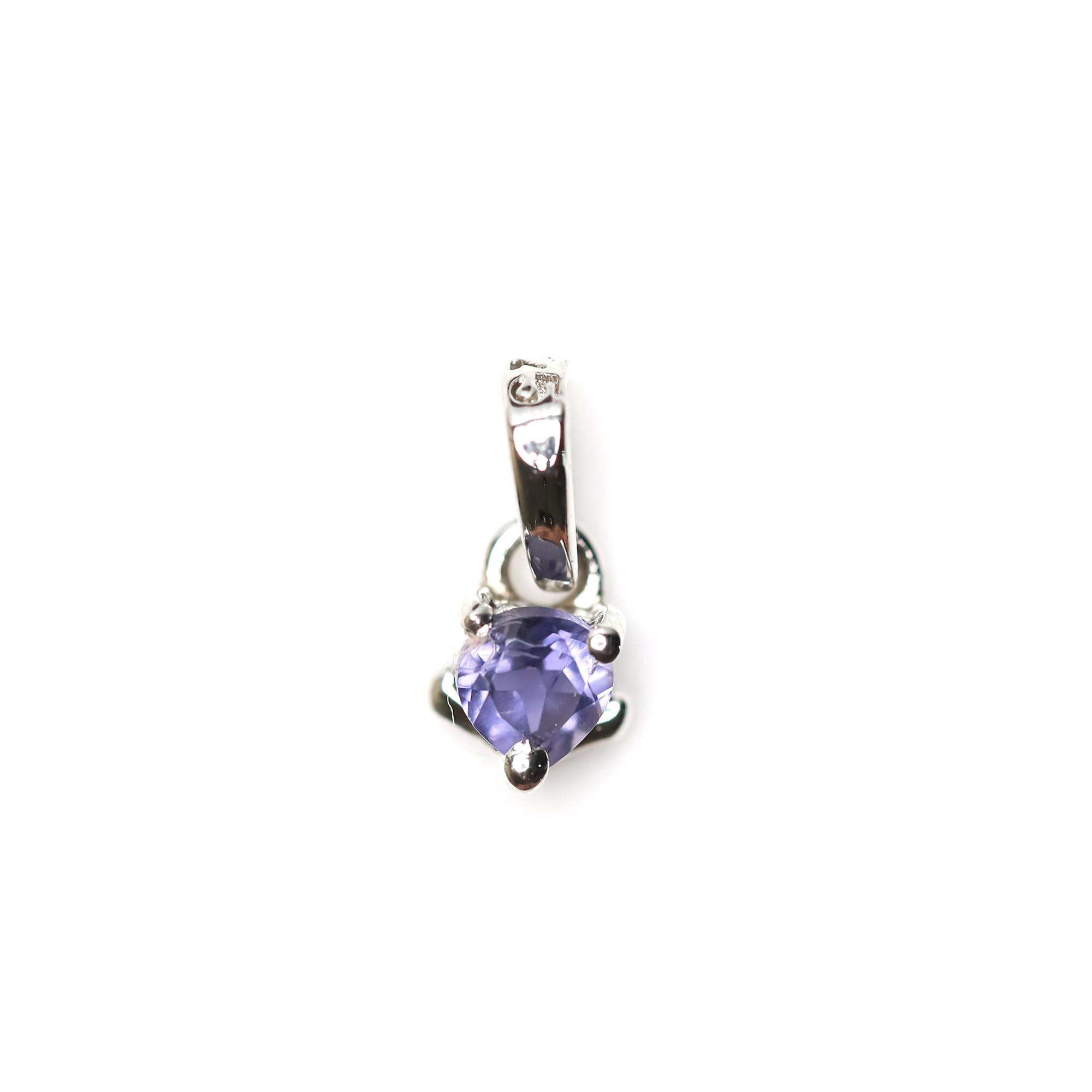 Pendentif pierre de naissance de septembre cadeau argent 925 - 5