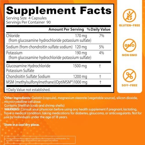 Doctor's Best Glucosamine Chondroitin MSM