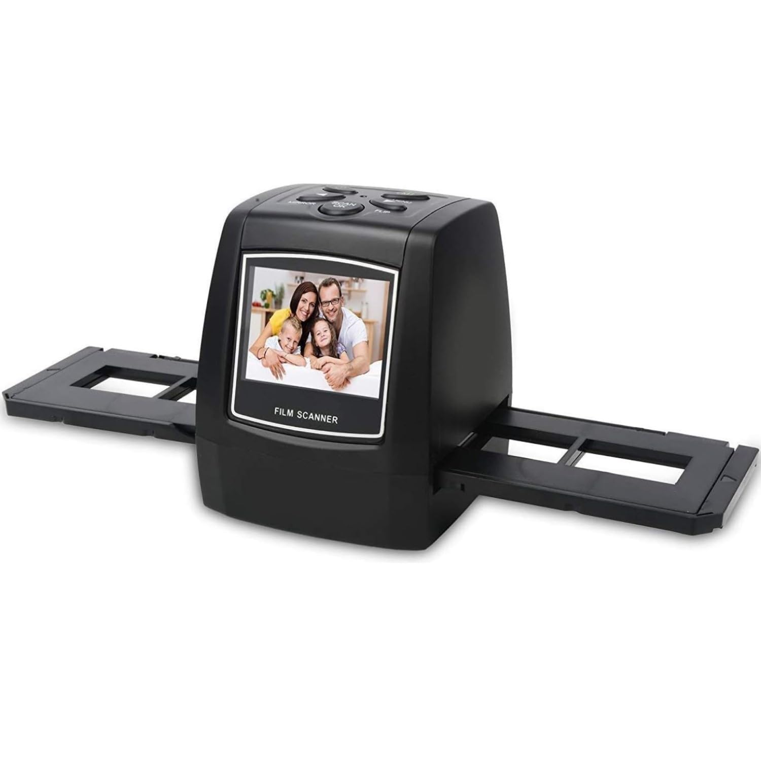 Mini Digital Film & Slide Scanner – Converts 35mm Negatives & Slides to JPEG Images – Includes 2.4 LCD Screen – Easy Load Film Adapters — view 8