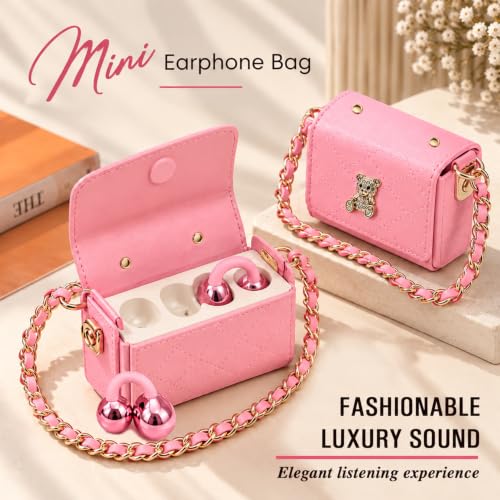 Image of Q69 True Wireless Stereo Earphones with Mini Bag (Orange)
