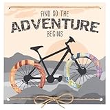 Geldgeschenk Fahrrad als Grußkarte - Geschenk Radfahrer - Geburtstag - Ebike, Tandem, Fahrrad, Deko - originell Geld verpacken