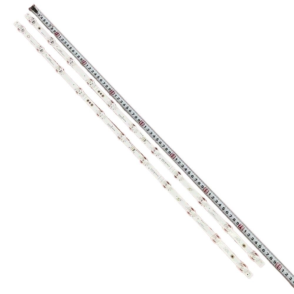 Striscia di retroilluminazione a LED 11LED 780mm for Hi-sens 43AE7010F 43AE7000E 43AE7100F 43AE7200F R43A7200GTUK R43A7200G 43AE7300F(10pcs For 5 TV)