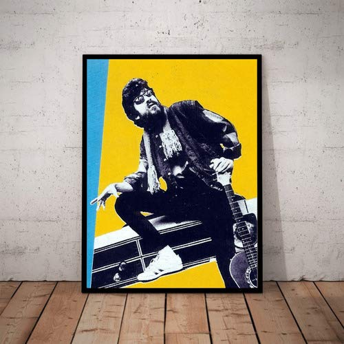 Quadro Decorativo Estilo Pop Arte Raul Seixas 42x29cm
