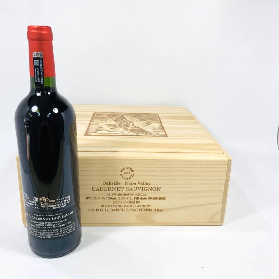 Amazon.co.jp: 正規輸入品 Screaming Eagle 2018 750ml 赤 ワイン  