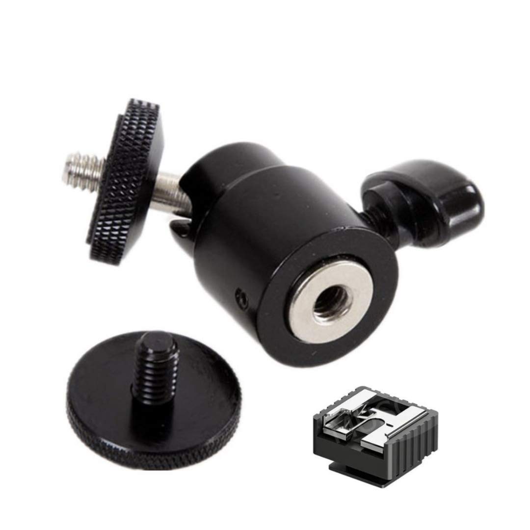 VTS LCD Monitor Adapter with Hot Shoe and Cold Shoe Base to Video Camcorder Hot Shoe for LCD Monitors,Flash Led Video Light,Camera Canon,Nikon,Olympus,Pentax,Panasonic Fujifilm, Kodak(Make in India)-image-15