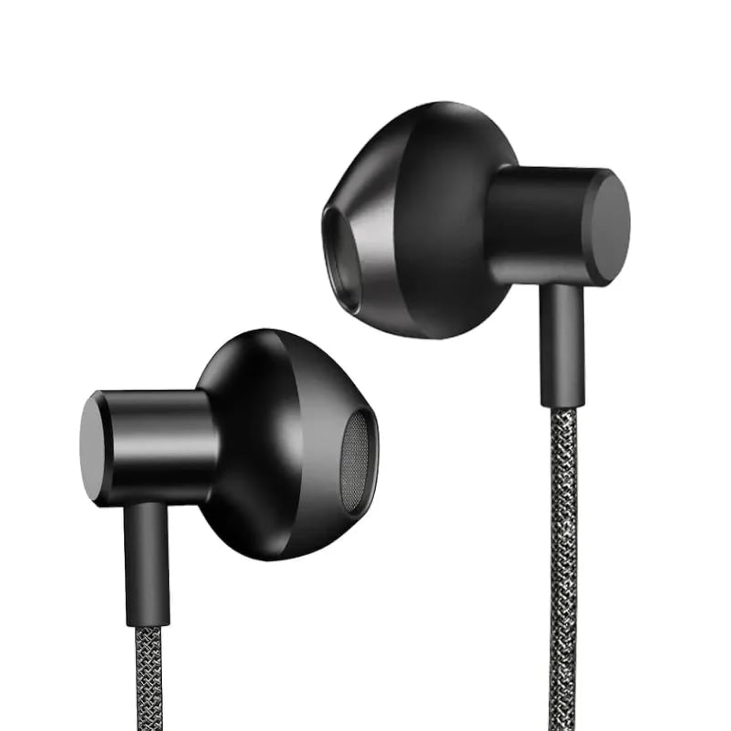 Hifuture MI5 Semi-In-ear USB-C Wired Earphones with Mic, Hi-Res Sound, Black