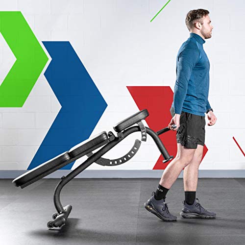Banc de musculation réglable stable pour éliminer les douleurs de dos à l'entraînement - 3