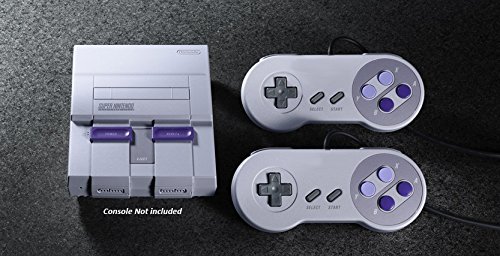 W4W Remote Control Compatible with Super Nintendo SNES - 7 Pin Connector - Pack of Two Controllers (2 Pack) - Image 3