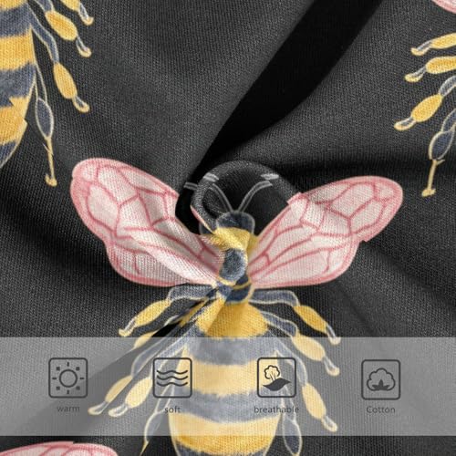 Cute Bees Black Girls Underwear Toddler 2t Cotton Little Girl Panties Artistic Underpants Briefs3