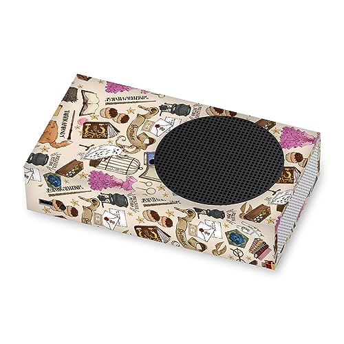 Autocollant vinyle Harry Potter Xbox Series S peau de console motif Poudlard