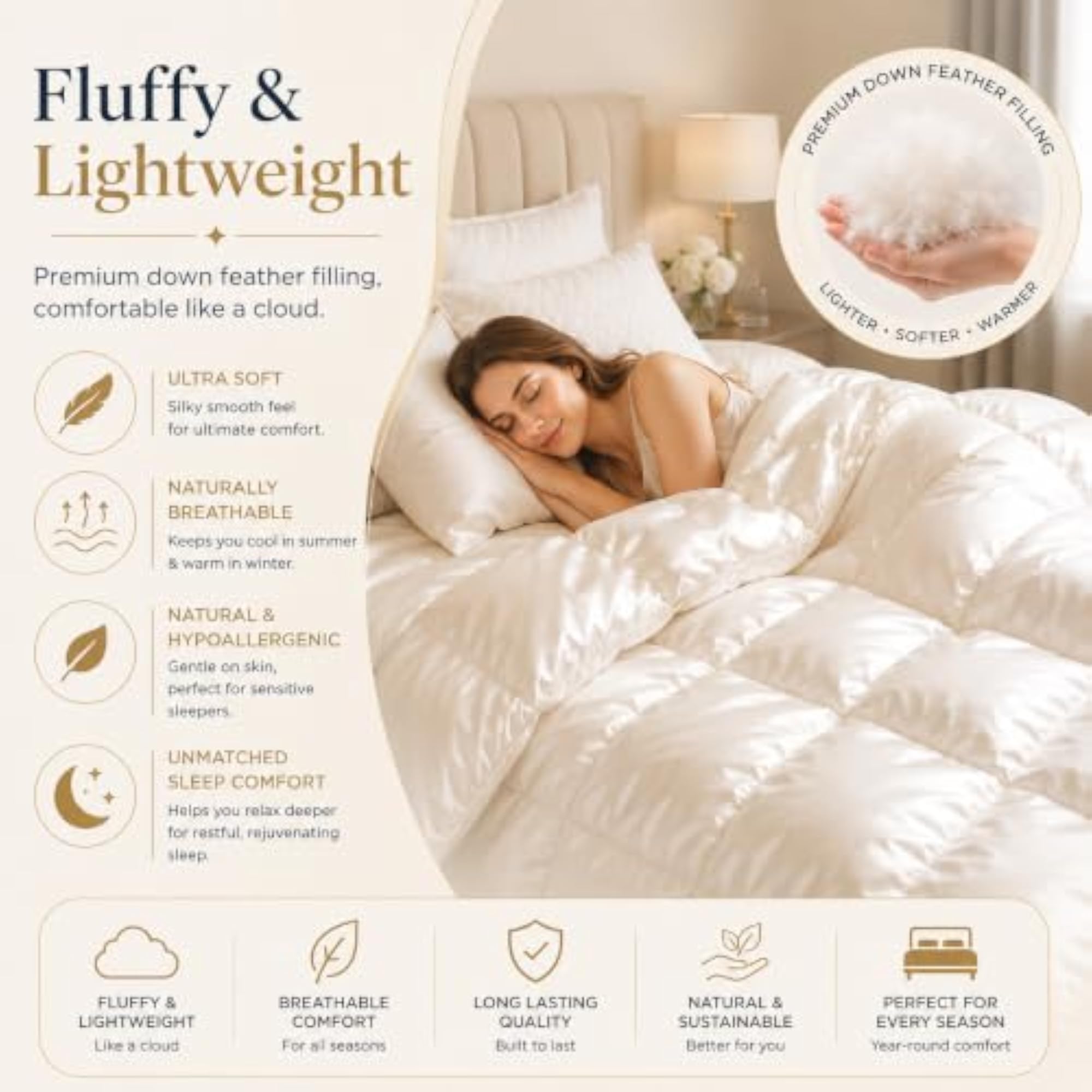 Reversible Silk Satin Comforter Single Size, Sky Blue