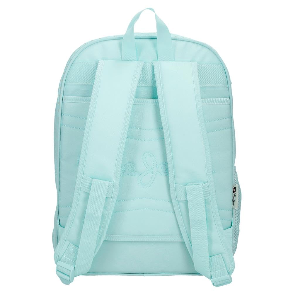 Pepe Jeans Dalma Mochila escolar mochila infantil fabricada en Poliéster, Tirantes anchos y ajustables que se adaptan, bolsillo frontal. De Joumma Bags