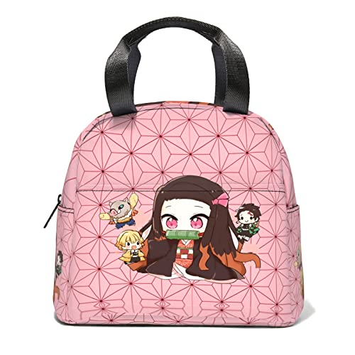 Fgbxc Anime Insulated Lunch Bag Reusable Portable Lunch Box Snack Tote Bags For Adults Women Men Picnic Gifts Travel #TOP3