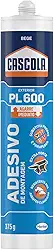 Monta & Fixa PL 600 Exterior Cascola, Adesivo de Montagem Aderência Pesada, Cola de Madeira Multifuncional, Cola Permanente Versatilidade, 1x375g