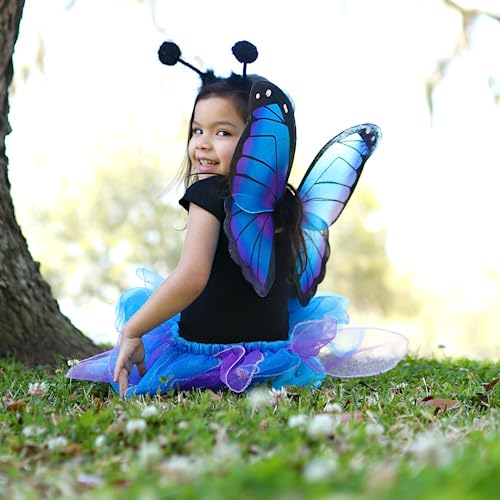Disfraz Completo Mariposa Medianoche Talla 4-6 Niño/a miniatura 4