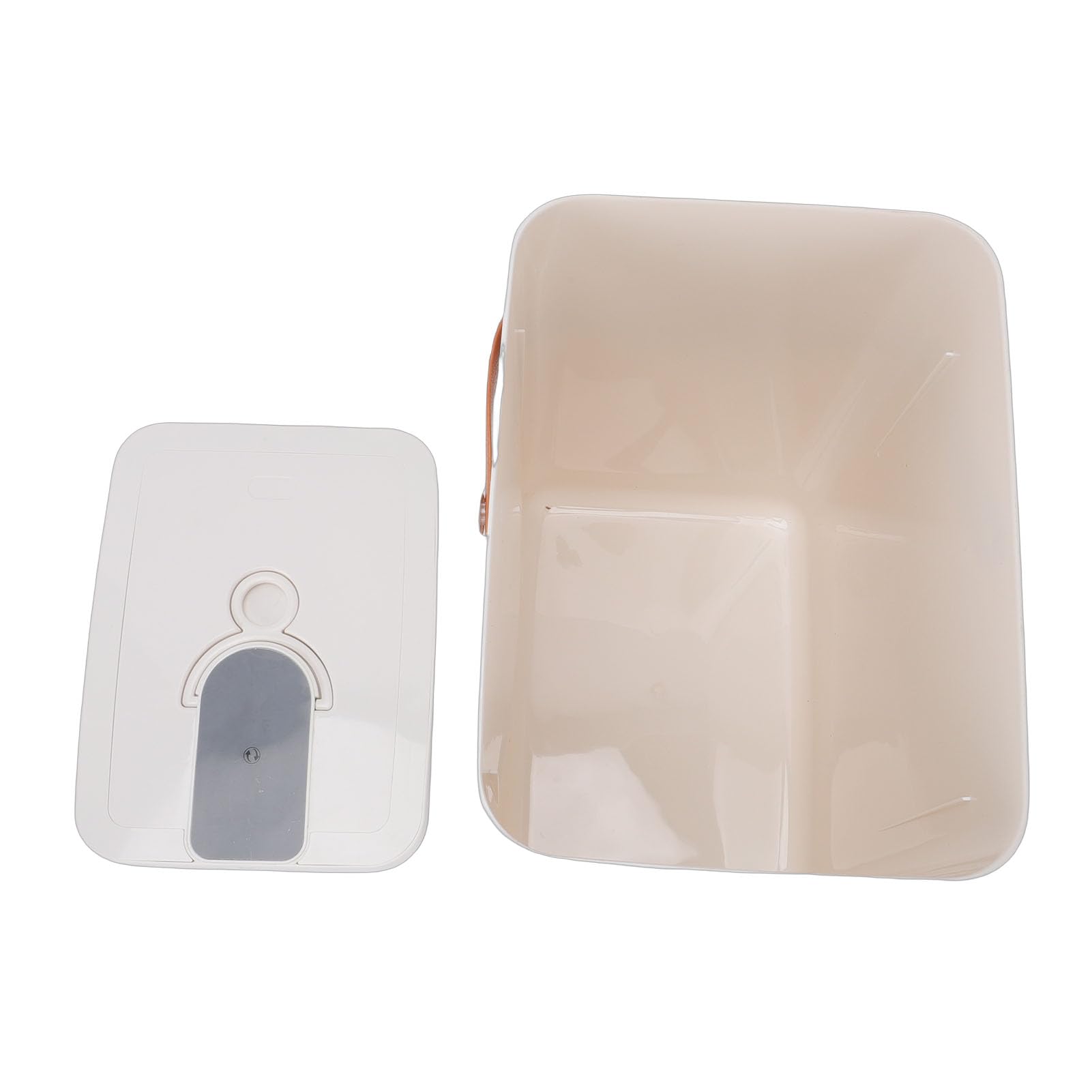 Zerodis Cubo de Comida para Mascotas Al Vacío, Contenedor Hermético de Almacenamiento de Alimentos para Mascotas con Función de Sellado para Comida para Gatos, Perros y Pájaros, Plástico