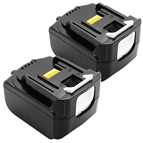 URUN BL1440 14.4V 4.0Ah Li-Ion-akku ersetzen für makita Akku Geräte DDF343 Bohrschrauber DDF446Z DDF448Z Akku Schrauber BML146 DML805 DML802 Akku Lampe DCL142Z Staubsauger (BL1440 Doppelpack)