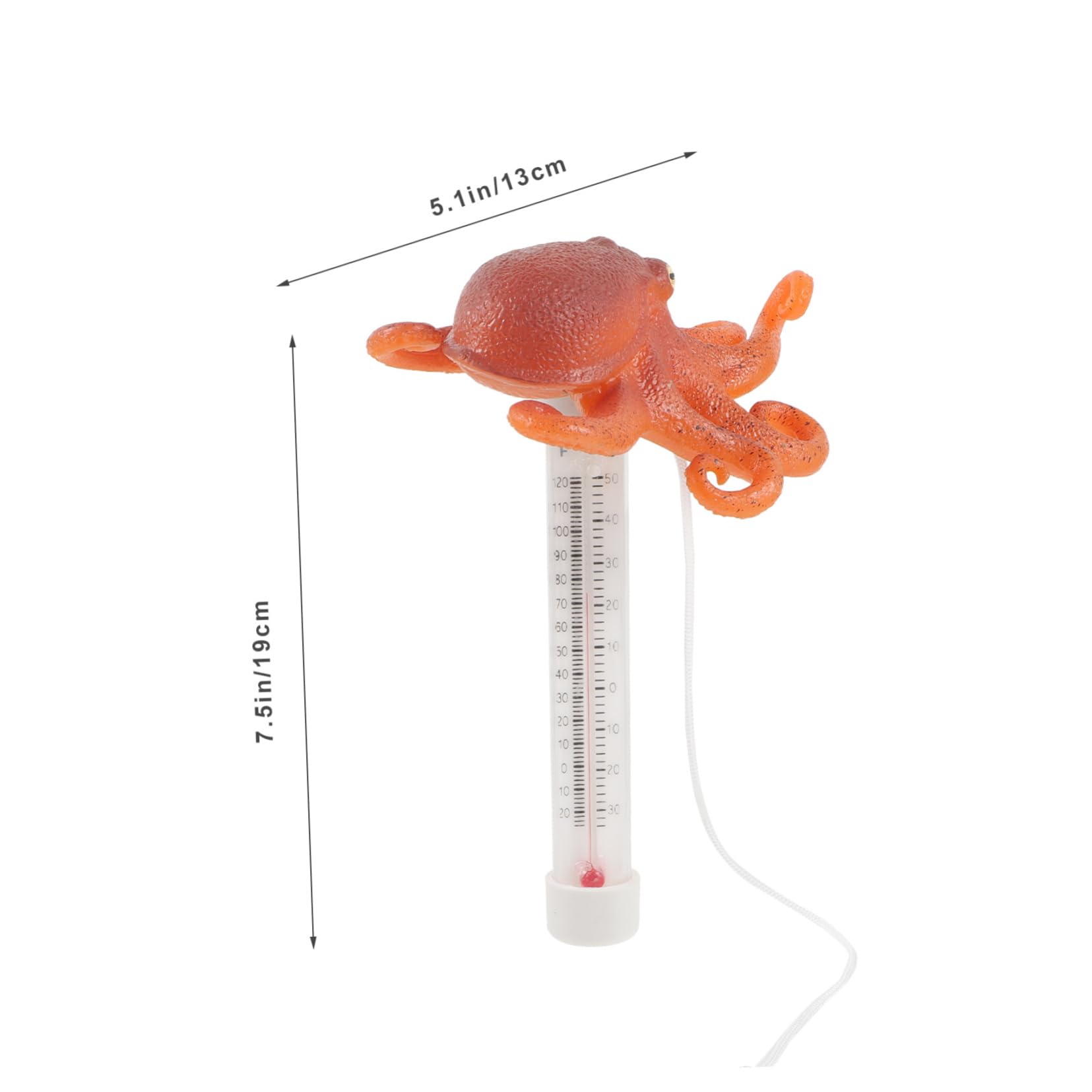 Toddmomy 3pièces Thermomètre Flottant De Piscine Thermomètre De Température De Eau Pour Spas Et Aquariums Lecture Précise Et Avec Design Forme De Pieuvre