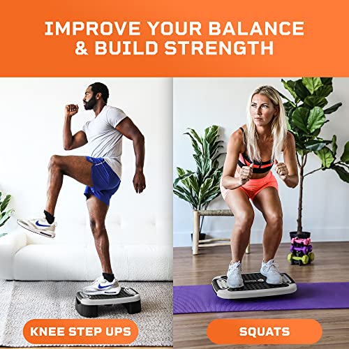 Lifepro 4-In-1 Adjustable Aerobic Step Platform - Multifunctional Aerobic Stepper, Balance Board, Slant Board - Steppers For Exercise, Home Workout Step Up Exercise Platform For Balance & Gym Class #TOP5