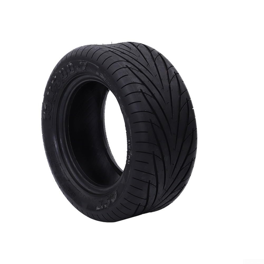 Spelonify Patinete de neumático sin cámara de 13 x 5.00-7, neumático de vacío de goma 125/60-7 4PR con banda de rodadura antideslizante, repuesto de terreno de bajo ruido, ruedas de 7 pulgadas