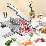 ★ 【AHORRO DE MANO DE OBRA】- Nuestra cortadora manual puede cortar fácilmente costillas, muslos de pollo y otros alimentos con huesos. Es muy conveniente de usar.