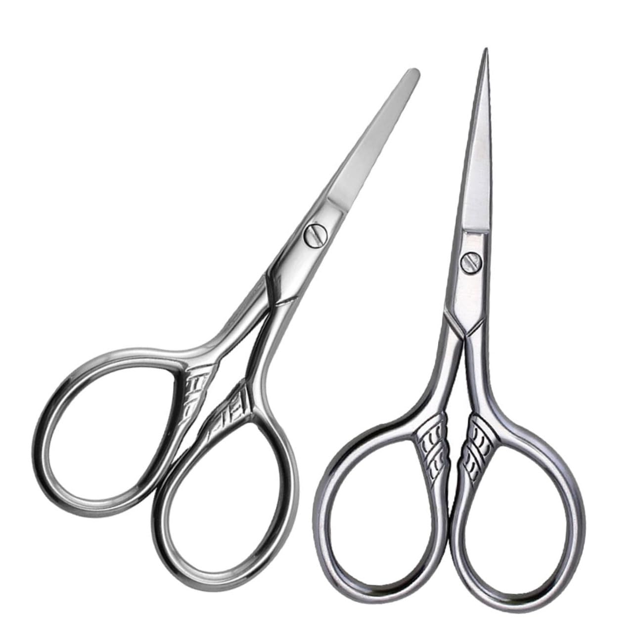 Healeved 10pezzi Inossidabile Per Grooming Per e Sopracciglia Affilata e Arrotondata Strumento e Resistente