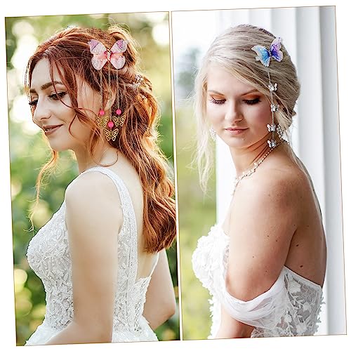 Barrettes à cheveux en métal de qualité supérieure pour coiffure banquet - 3