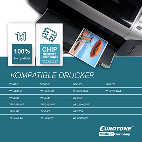 Cartouches Epson 16XL T1636 Eurotone pour remplacer les réservoirs d'encre vides