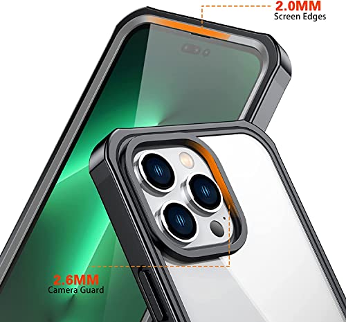 Coque transparente pour iPhone 14 Plus protection d'écran intégrale - 4