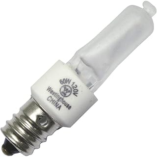 Westinghouse 06255 - HKX60FR/E12 Screw Base Single Ended Halogen Light Bulb