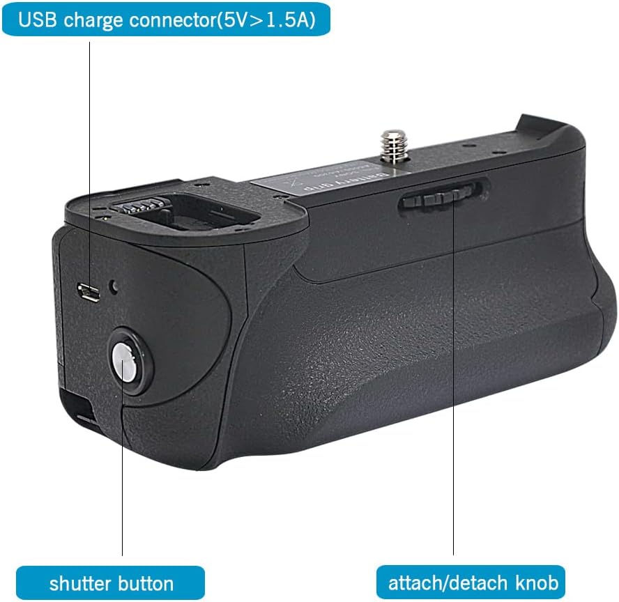 Mcoplus MCO-A6300 Vertical Shooting Grip Power Pack Holder for Sony A6300 A6000 Camera