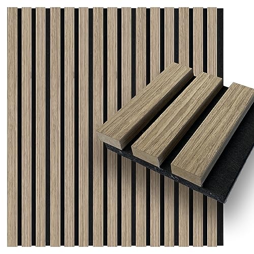 Concord Acoustic Wall Panels | Sample - Silver Ash | 5” x 5” | Soundproof Paneling | - COA1410 -M