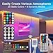 Tiras LED 10M (5M*2), IP67 Impermeable Luces LED Decoracion Habitacion, 5050 RGB...