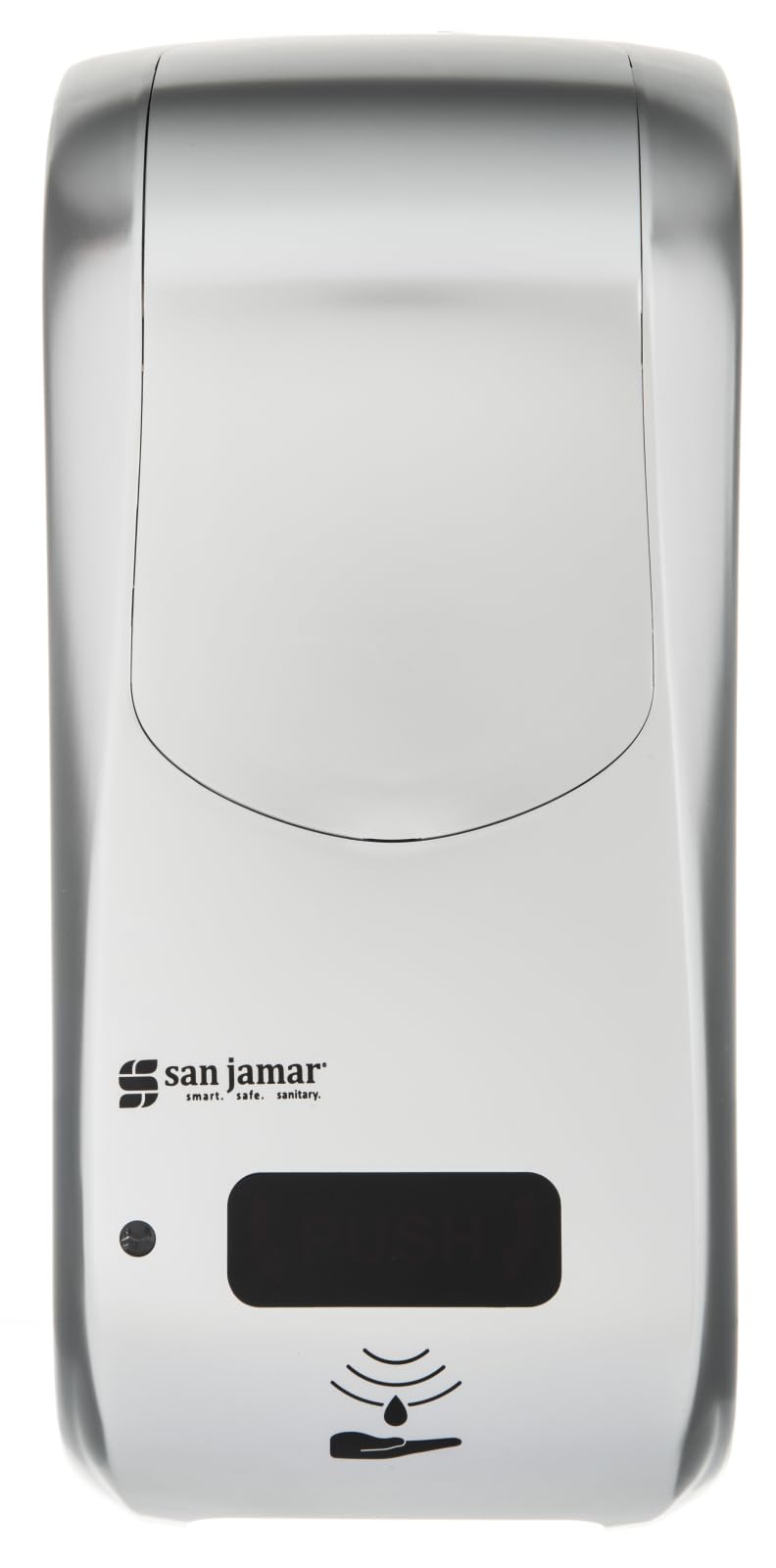 Rely Hybrid Foam Soap Dispenser by San Jamar – 0.0 ounces, Plastic, Silver, Model SHF970SS