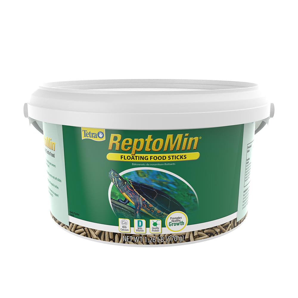Tetra ReptoMin Floating Food Sticks 1.26 Pounds, for Aquatic Turtles, Newts and Frogs