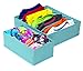 Sorbus® Set of 4 Foldable Drawer Dividers, Storage Boxes, Closet Organizers, Under Bed Organizer (Aqua)